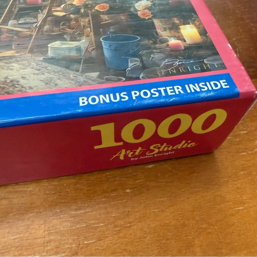 WHITE MOUNTAIN 1000pc Art Studio puzzle